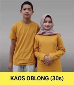 Kaos oblong (30s)